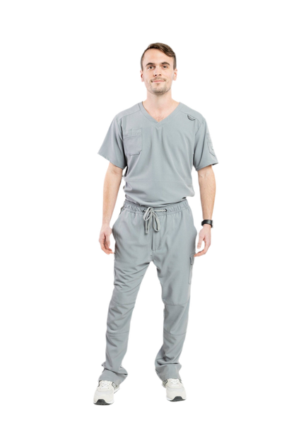 Apollo Scrubs - His - Utility Pant for men, straight leg loose style bottom