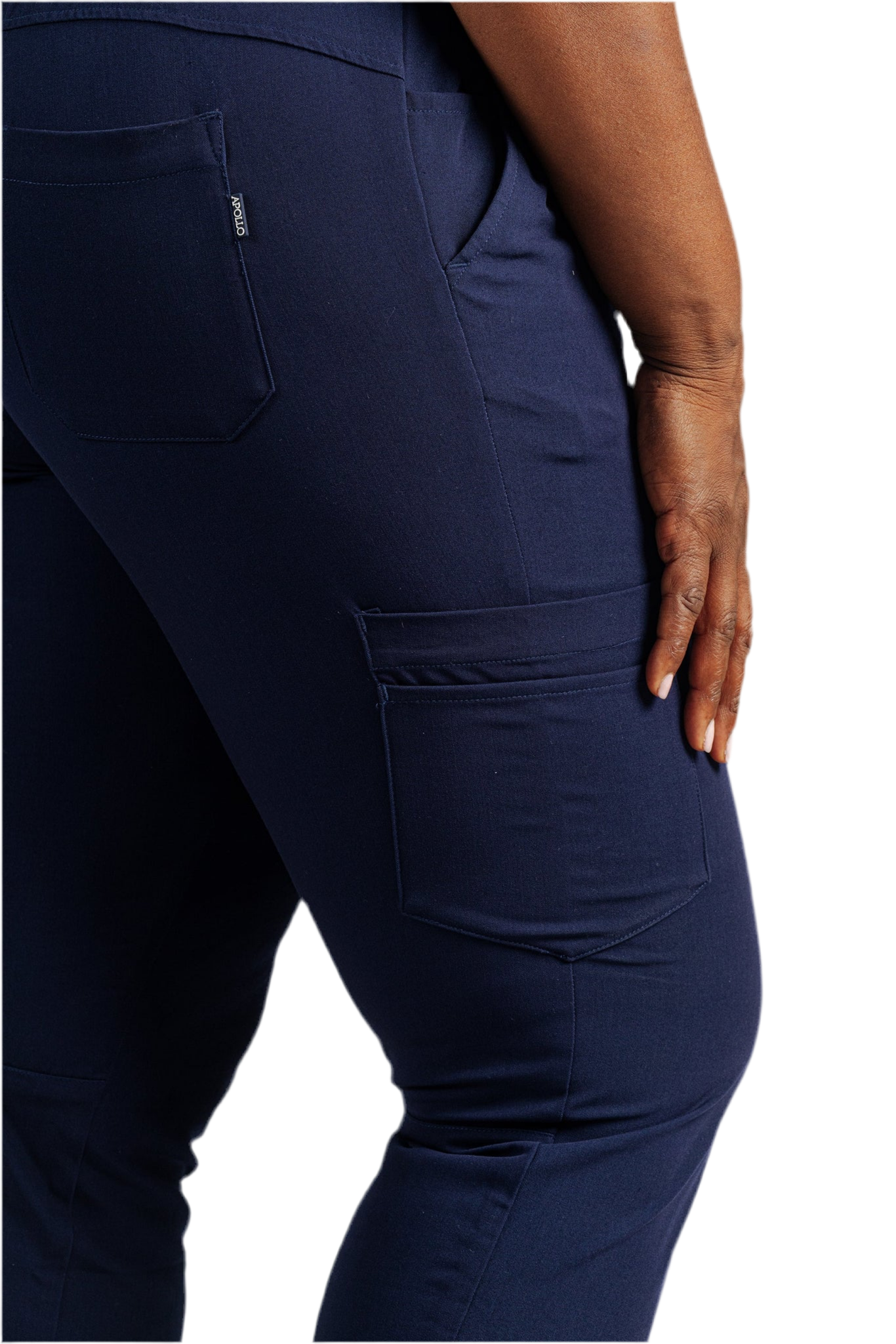 Apollo Scrubs - Hers - Utility Pant for women, straight leg loose style bottom