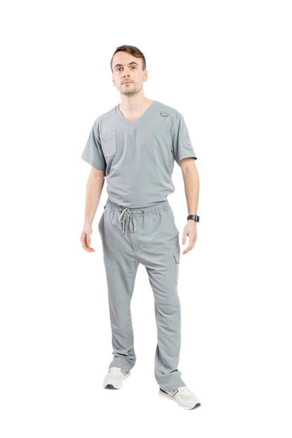 Apollo Scrubs - His - Utility Pant for men, straight leg loose style bottom