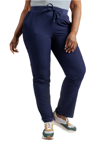 Apollo Scrubs - Hers - Utility Pant for women, straight leg loose style bottom