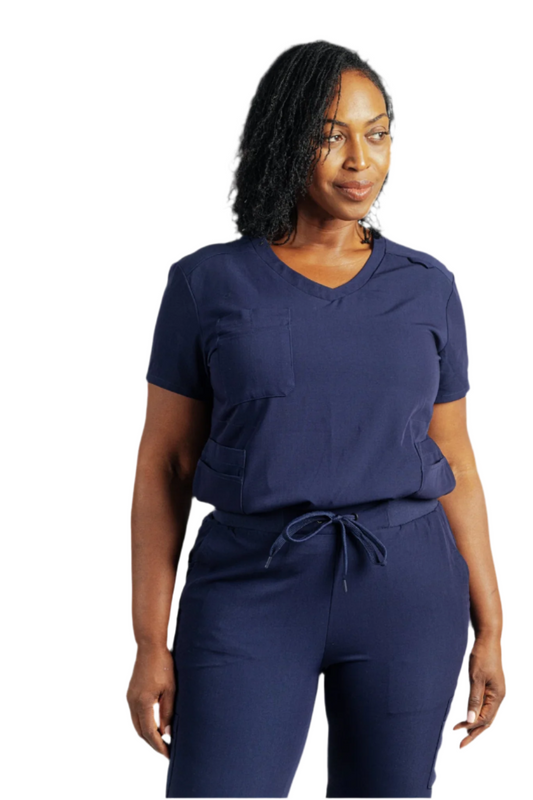 Apollo Scrubs - Hers - The Utility Tops for women, V-Neck shirt