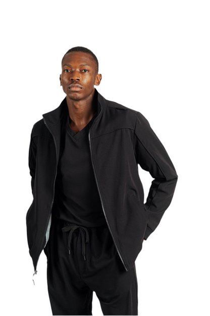 Apollo Scrubs - His - Jacket for men, full zip with liner and pockets