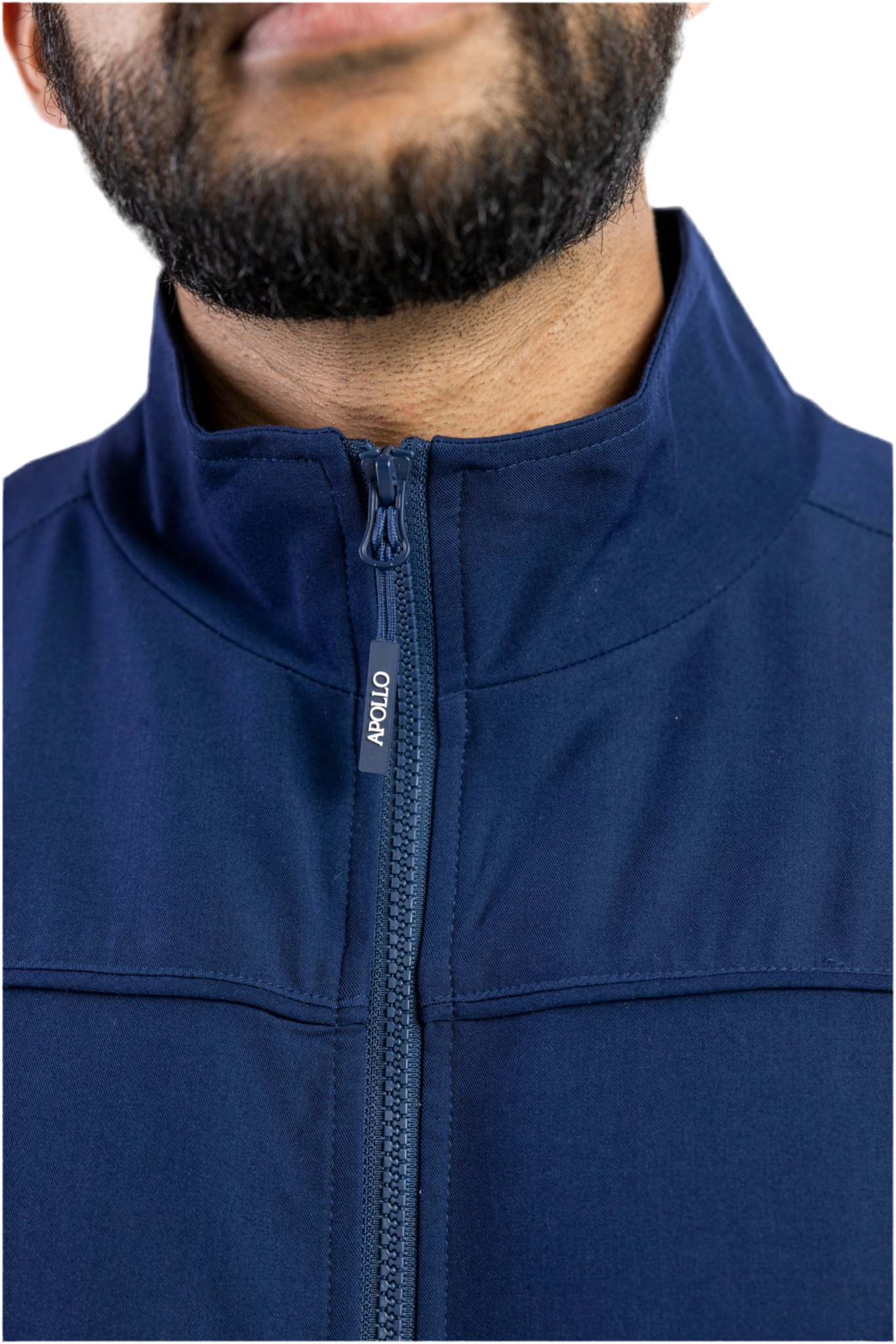 Apollo Scrubs - His - Jacket for men, full zip with liner and pockets