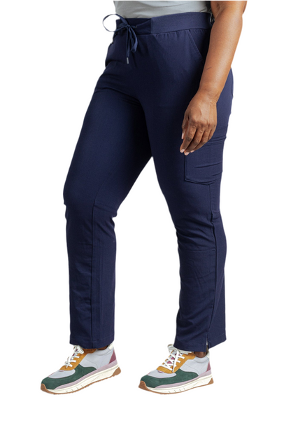 Apollo Scrubs - Hers - Utility Pant for women, straight leg loose style bottom