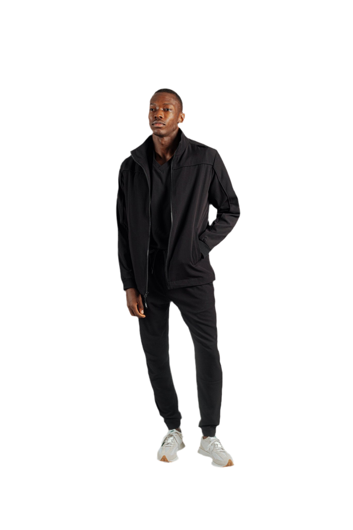 Apollo Scrubs - His - Jacket for men, full zip with liner and pockets