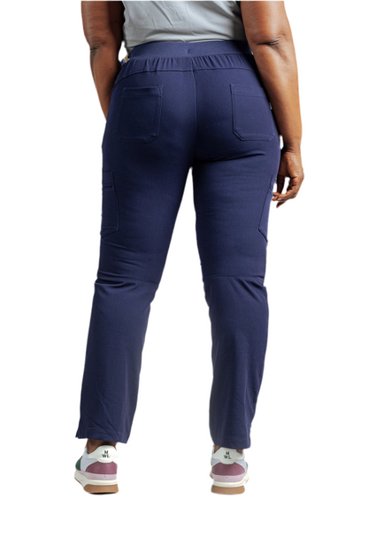 Apollo Scrubs - Hers - Utility Pant for women, straight leg loose style bottom