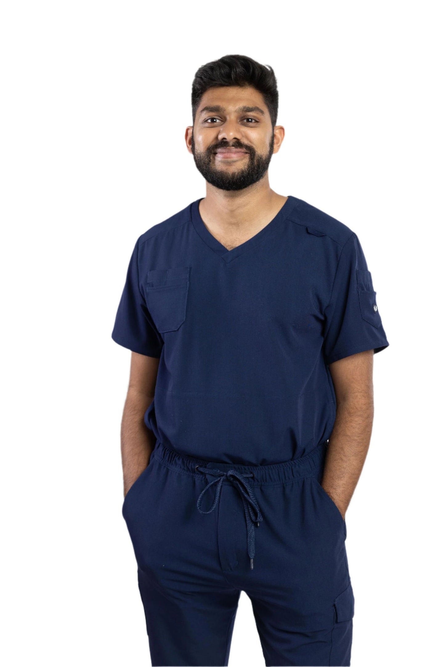 Apollo Scrubs - His - The Utility Tops for men, V-Neck shirt