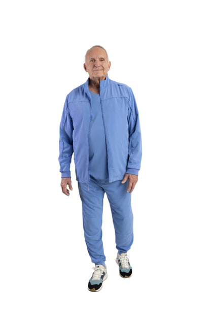 Apollo Scrubs - His - Jacket for men, full zip with liner and pockets